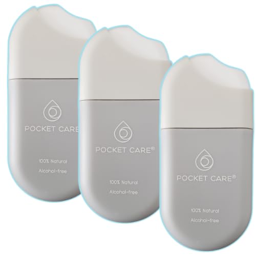 POCKET CARE | 3 Pack Organic Moisturizing Hydratating Eliotrope Hand sanitizer by NEWCONCEPTS