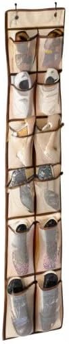 KEEPJOY Over The Door Shoe Organizer, Hanging Shoe Organizer 12 Mesh Pockets - Image 8