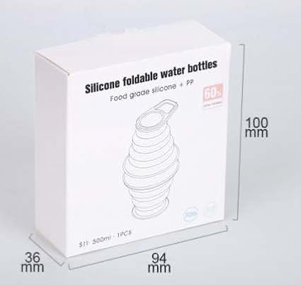 Collapsible Silicone Water Bottle - Image 7