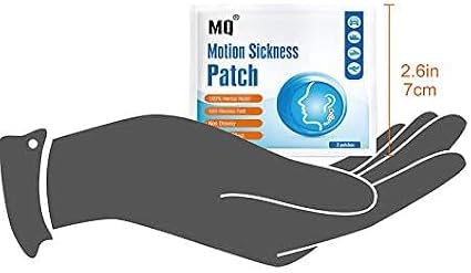 MQ Motion Sickness Patch, Non Drowsy Sea Sickness Patches Behind Ear - Image 8