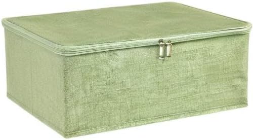 ANMINY 3PCS Storage Bins with Zipper Lids 13 Qt Lidded Fabric Storage Boxes - Image 8