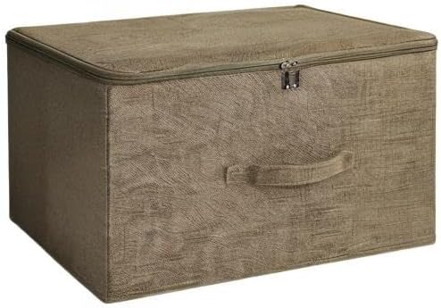 ANMINY 2PCS Storage Bins with Zipper Lids 51.9 Qt Lidded Fabric Storage Boxes - Image 8