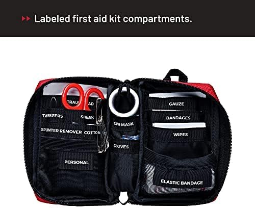 Surviveware 51 Pcs Comprehensive Premium Survival First Aid Kit - Image 8