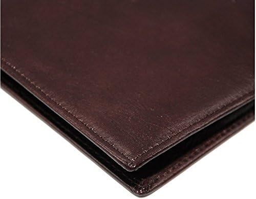 Passport Wallet Executive Boarding Pass Holder Radish Brown made - Image 5