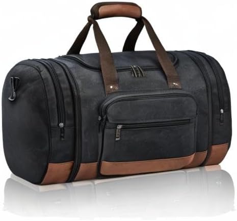 Dimayar Expandable Duffle Bag for Men, 50L Large-Capacity Weekender, - Image 10