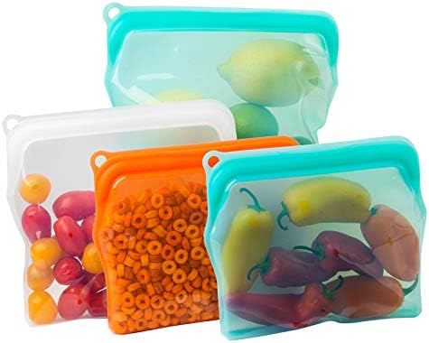15 Ounce Dish washer safe, Reusable Zipper Storage Bags - Image 6
