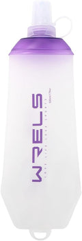 200ml/350ml/500ml Collapsible Soft Flask, BPA Free Folding Soft Water Bottle by WRELS