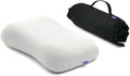 Cushion Lab Travel Deep Sleep Pillow – Compact Memory Foam Neck Pillow by CUSHIONLAB