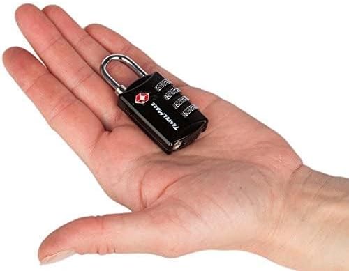 3 Pack TSA Luggage Locks with 4 Digit Combination – Heavy Duty Set Your Own - Image 8