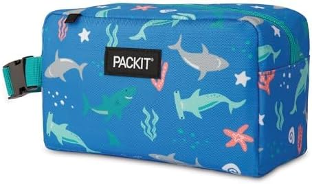 PackIt Freezable Snack Box, Sea Shark, Built - Image 7