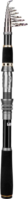 PLUSINNO Fishing Rod, Telescopic Fishing Rod and Reel Combo, Collapsible Travel by PLUSINNO