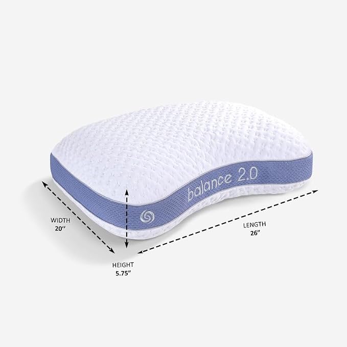 Bedgear Balance Cuddle Curve Performance Pillow - Image 6