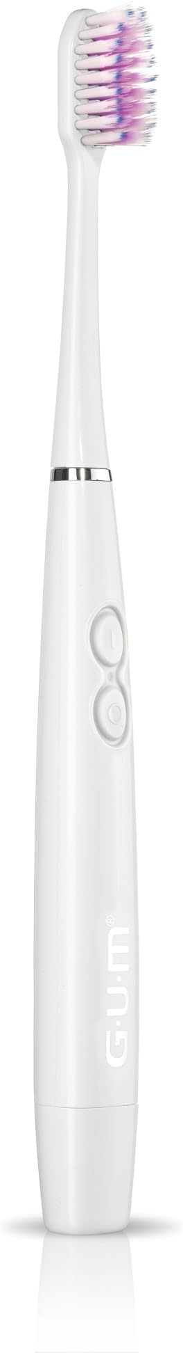 GUM Sonic Powered Toothbrush, Tapered Bristles Clean Below The Gumline - Image 6