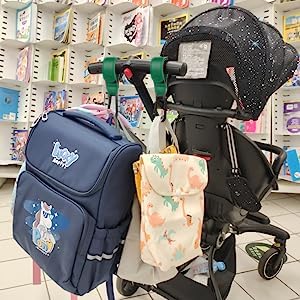 Baby Stroller Hooks Bag Hooks for Hanging Diaper Bags Multipurpose Hooks for - Image 7