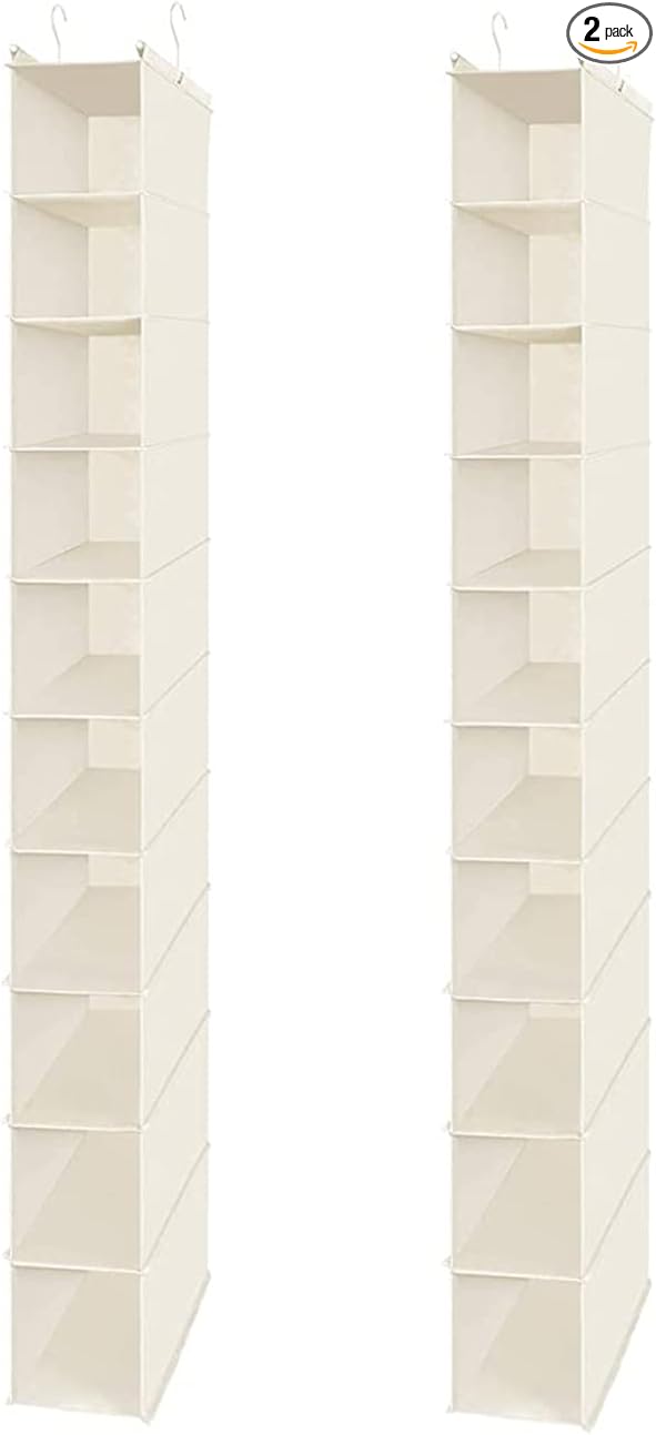 MAX Houser 10-Shelf Hanging Shoe Shelf Organizer, Hanging Shoe Storage by MAXHouser
