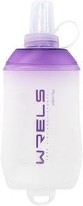 200ml/350ml/500ml Collapsible Soft Flask, BPA Free Folding Soft Water Bottle by WRELS