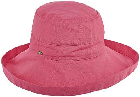 Scala Women's Cotton Hat with Inner Drawstring and Upf 50+ Rating - Image 6