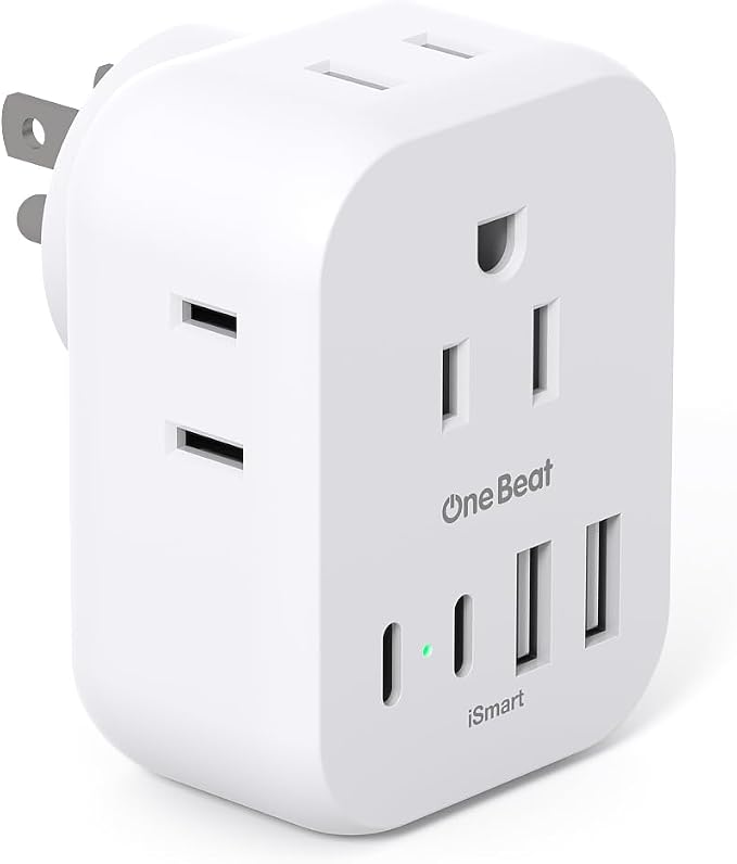 Travel Cruise Ship Essentials, Travel Plug Adapter by OneBeat