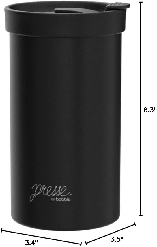 PRESSE by Bobble French Coffee Press And Insulated Stainless Steel Travel - Image 7