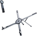 3-in-1 Folding Aluminum Alloy Laptop Stand, Height Adjustable Ergonomic by UIVXXUD
