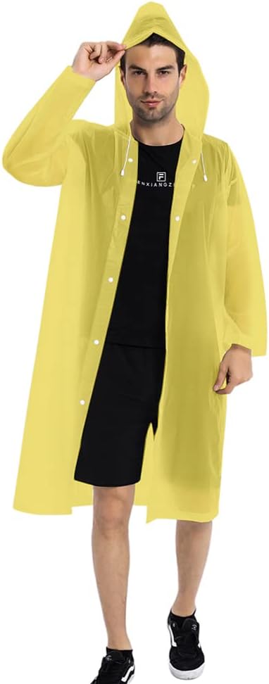 Rain Coats - Reusable EVA Rain Ponchos - Image 5