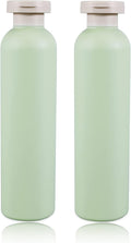 13.5oz Squeeze Bottles with Flip Cap, Refillable Plastic Travel Bottles by UMETASS