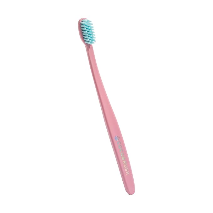 Cocofloss Cocobrush, Ultra-Soft Manual Toothbrush, Dentist-Designed, Gentle on by Cocolab