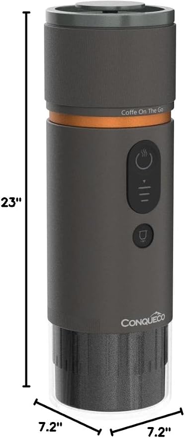 CONQUECO Portable Espresso Machine Travel: 12v Car Coffee Maker - Image 8