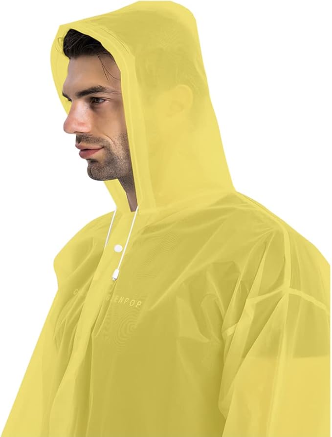 Rain Coats - Reusable EVA Rain Ponchos - Image 4