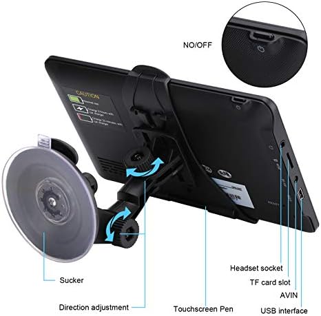GPS Navigation for Car, Latest 2025 Map, 7 inch Touch Screen Real Voice Spoken - Image 5