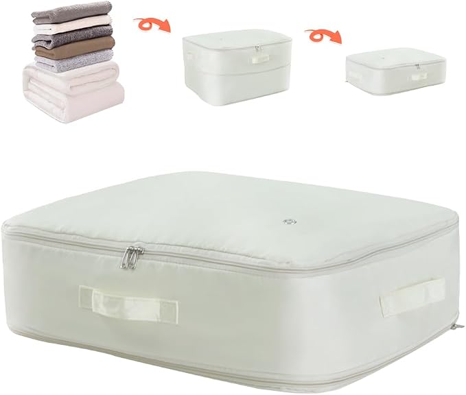 Ultra Space Saving Self Compression Storage Bags by Geernioy