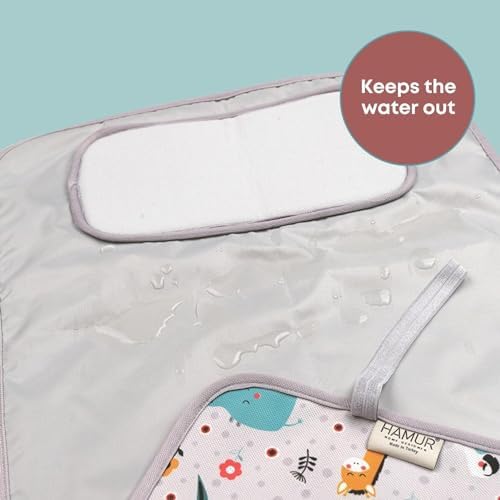 HAMUR HOME Portable Baby Changing Pad – Waterproof, Foldable & Lightweight - Image 2