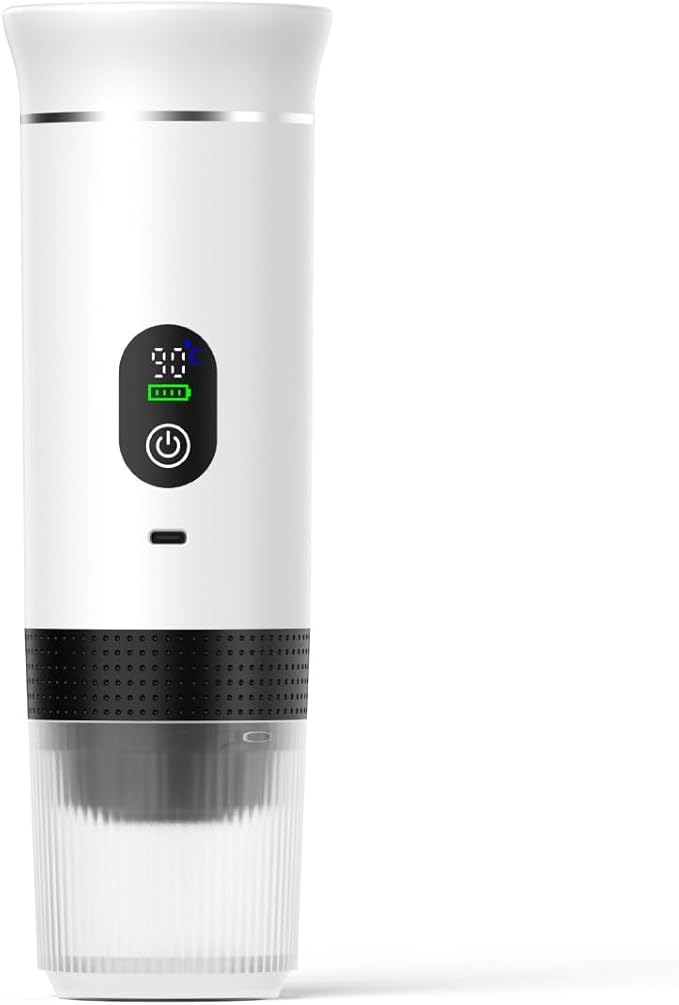 Portable Electric Coffee Maker, Digital Display, Compatible by Unknown