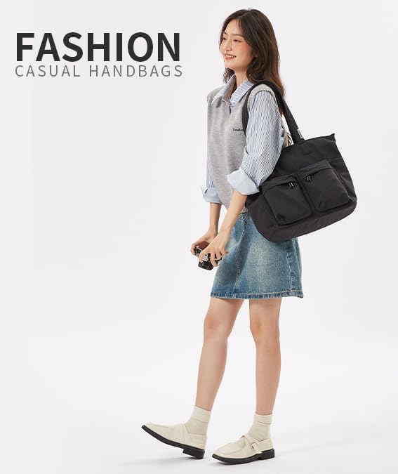 aji Tote Bag for women work, Water-Resistant Tote Bag - Image 2