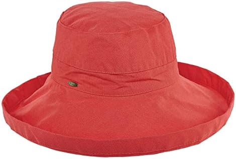 Scala Women's Cotton Hat with Inner Drawstring and Upf 50+ Rating - Image 6