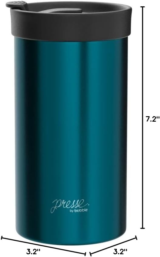 PRESSE by Bobble French Coffee Press And Insulated Stainless Steel Travel - Image 7