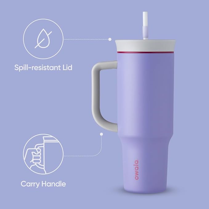 Owala Stainless Steel Triple Layer Insulated Travel Tumbler - Image 3