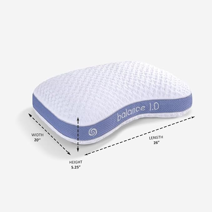 Bedgear Balance Cuddle Curve Performance Pillow - Image 6
