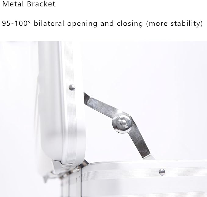 Aluminum Briefcase Metal Toolkit Box TSA Combination Lock Luxury Case - Image 4