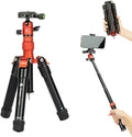 Fotopro Mini Tripod with Ball Head, Phone Mount Detachable Selfie Stick by Fotopro