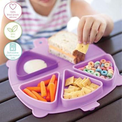 On-The-Go Snack Mat – Baby Silicone Travel Dining Placemat – Portable Silicone - Image 13