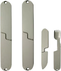 2-in-1 Camping Utensil Set – Knife Fork Combo by Unknown