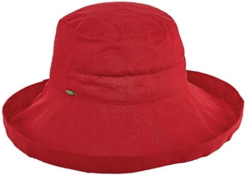Scala Women's Cotton Hat with Inner Drawstring and Upf 50+ Rating - Image 6