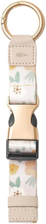 Travel Carry Strap with Ring Hooks, Add-a-Bag Luggage Strap, Adjustable Bag by EKAX