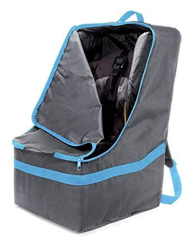 Car Seat Travel Bag — Adjustable, Padded Backpack by Zohzo