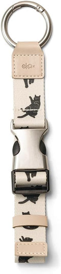 Travel Carry Strap with Ring Hooks, Add-a-Bag Luggage Strap, Adjustable Bag by EKAX
