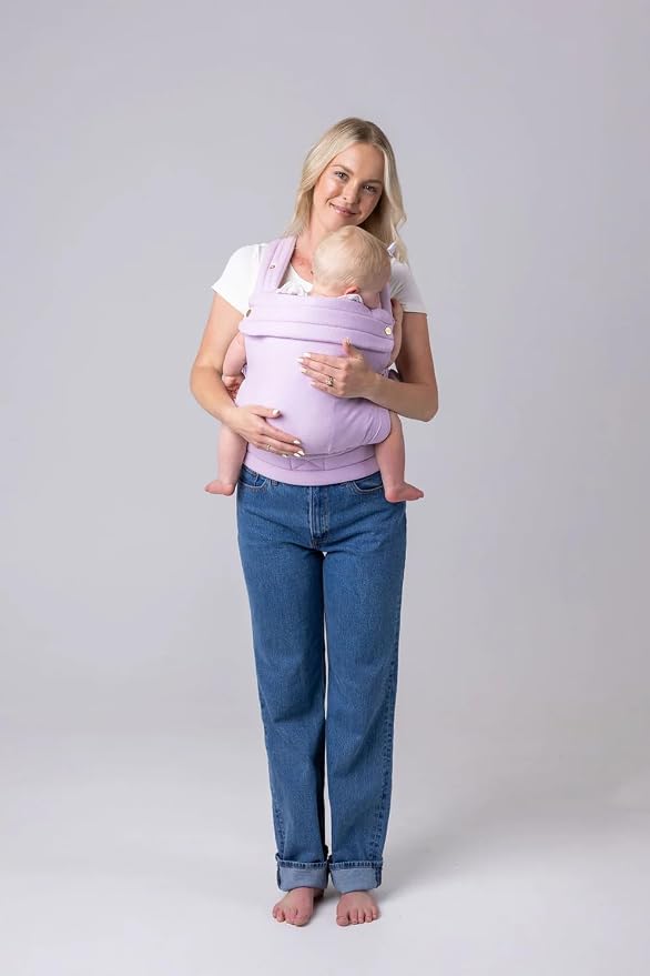 Mabē Monarch Ergonomic Baby Carrier – Premium Cotton Soft Structured Newborn to - Image 6