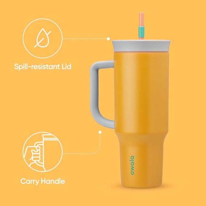 Owala Stainless Steel Triple Layer Insulated Travel Tumbler - Image 3