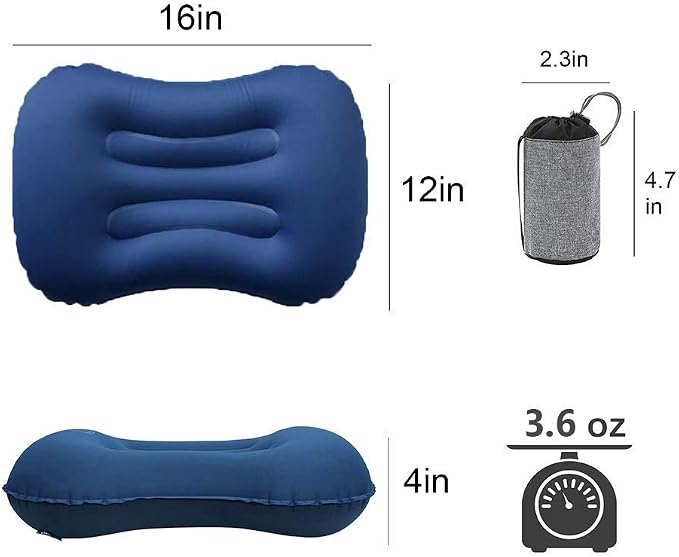SUNYAO Ultralight Inflatable Camping Pillows - Image 3
