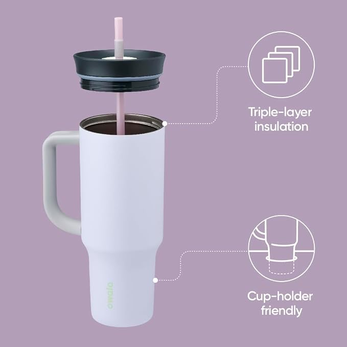 Owala Stainless Steel Triple Layer Insulated Travel Tumbler - Image 2